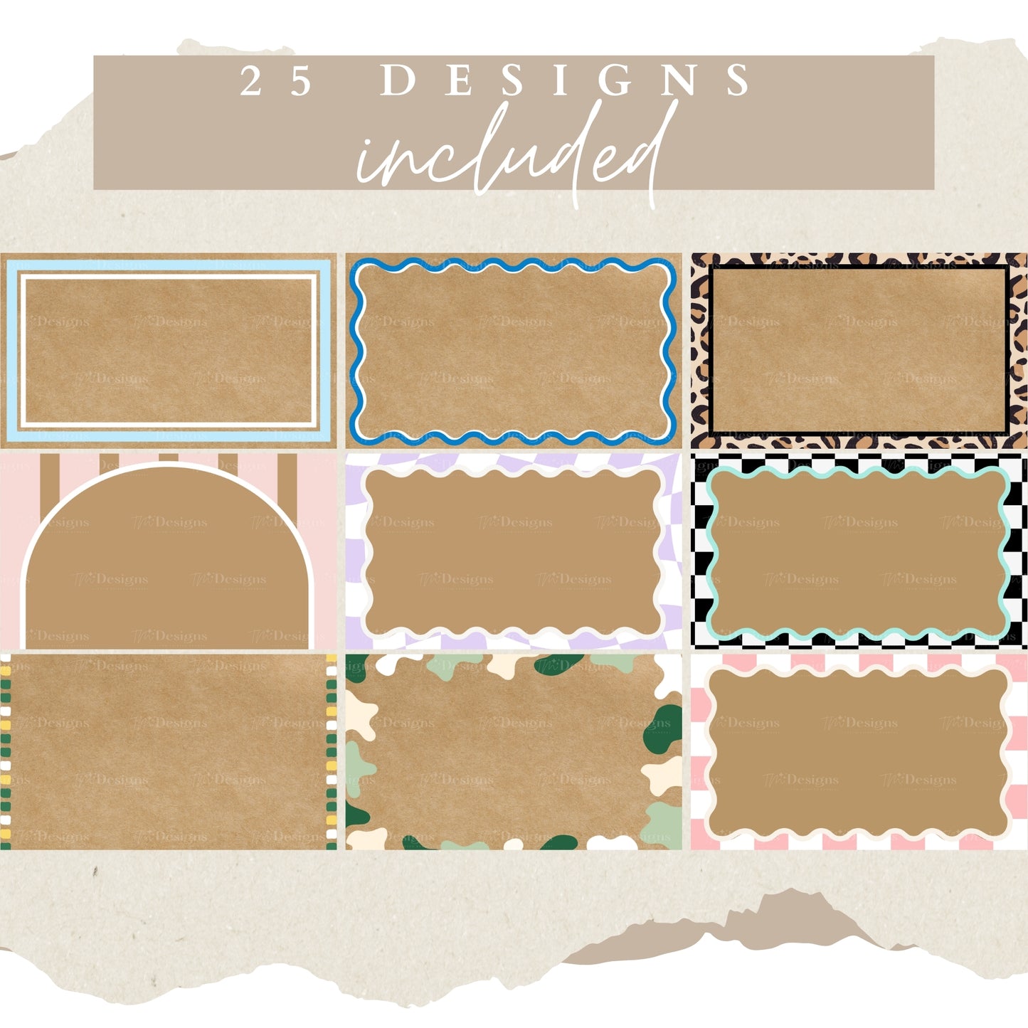 Boarder Bundle (Digital Templates)