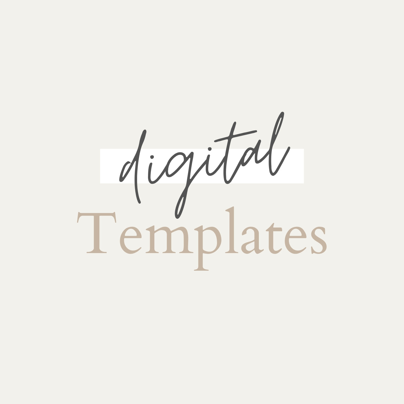 Digital Templates – TM Designs