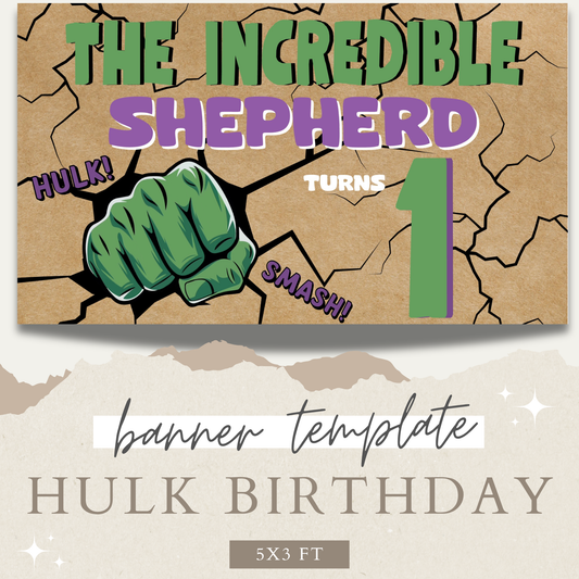 Hulk Birthday