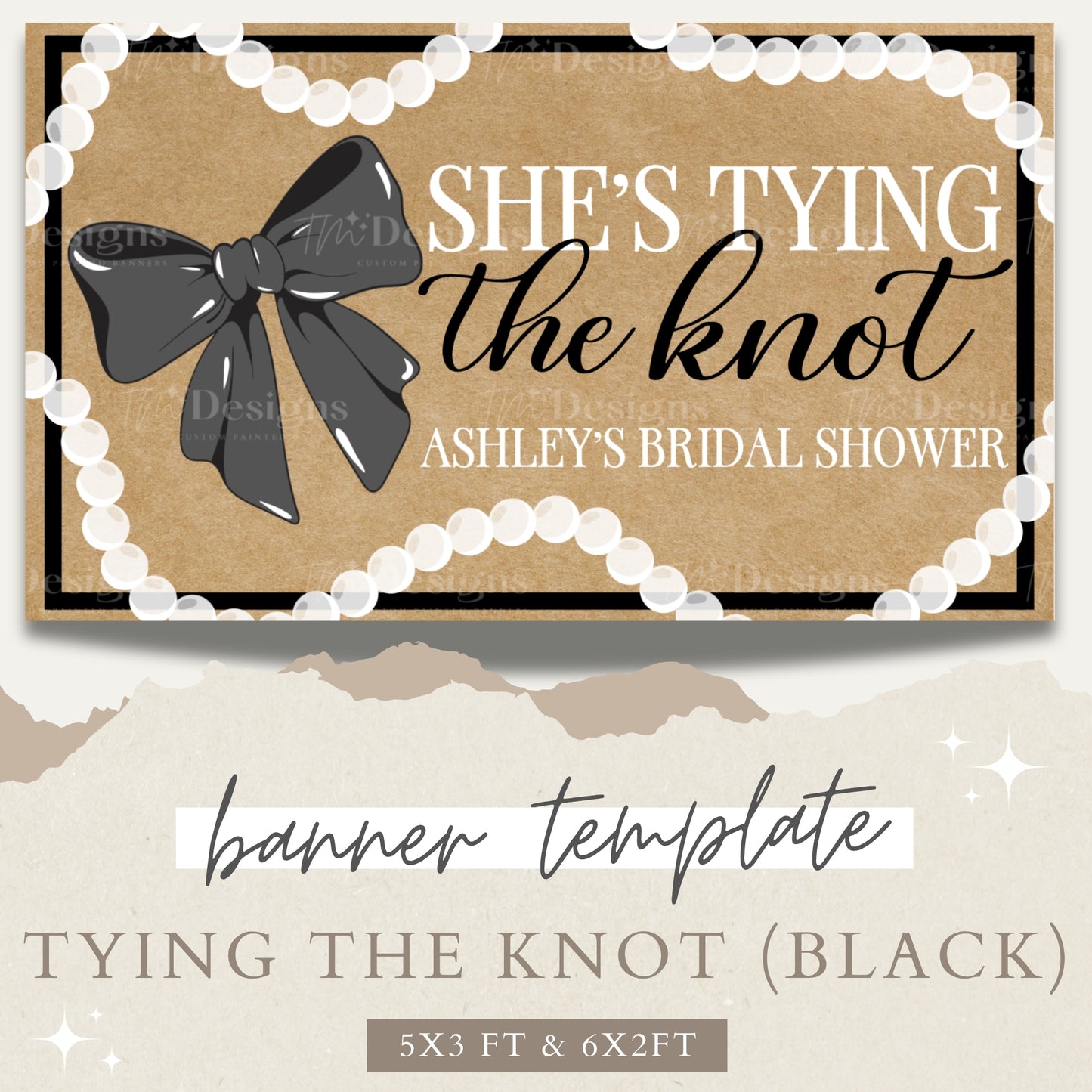 She's Tying the Knot (Black)