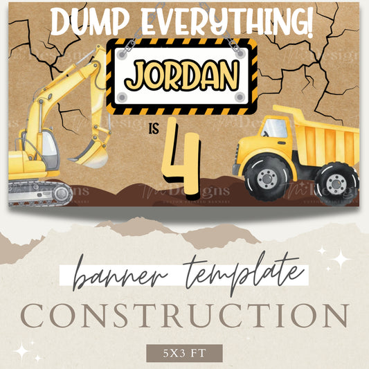 Construction Banner Template
