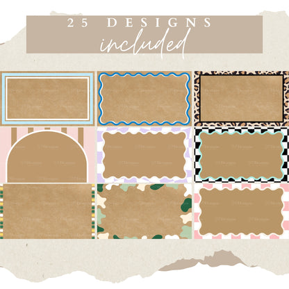 Boarder Bundle (Digital Templates)