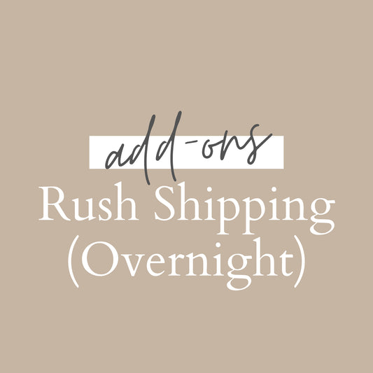 Rush Shipping (Overnight)