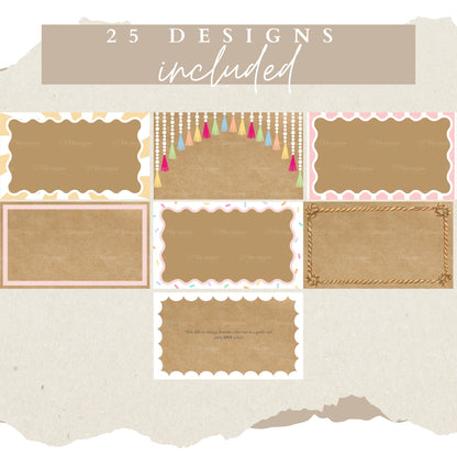 Boarder Bundle (Digital Templates)