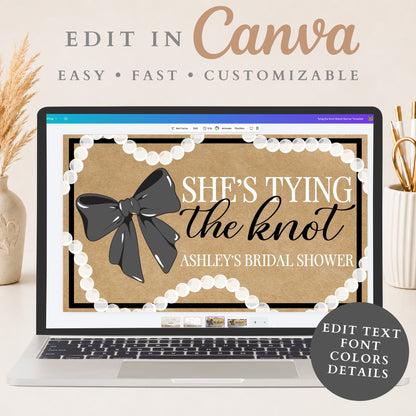 She's Tying the Knot (Black)