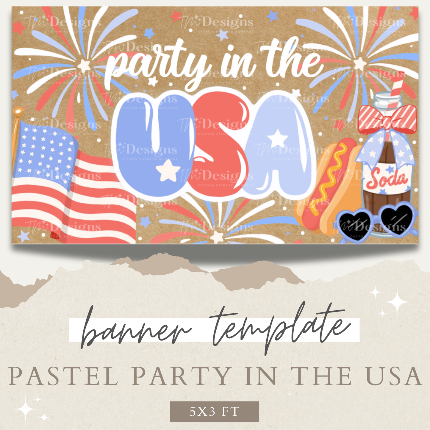 Pastel Party in the USA