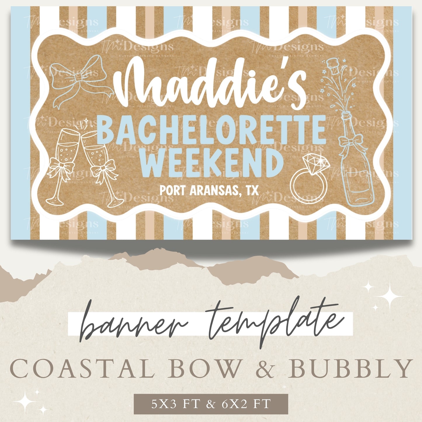 Coastal Bow & Bubbly
