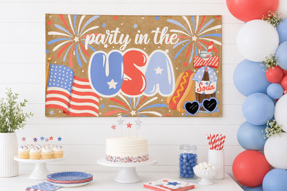 Pastel Party in the USA
