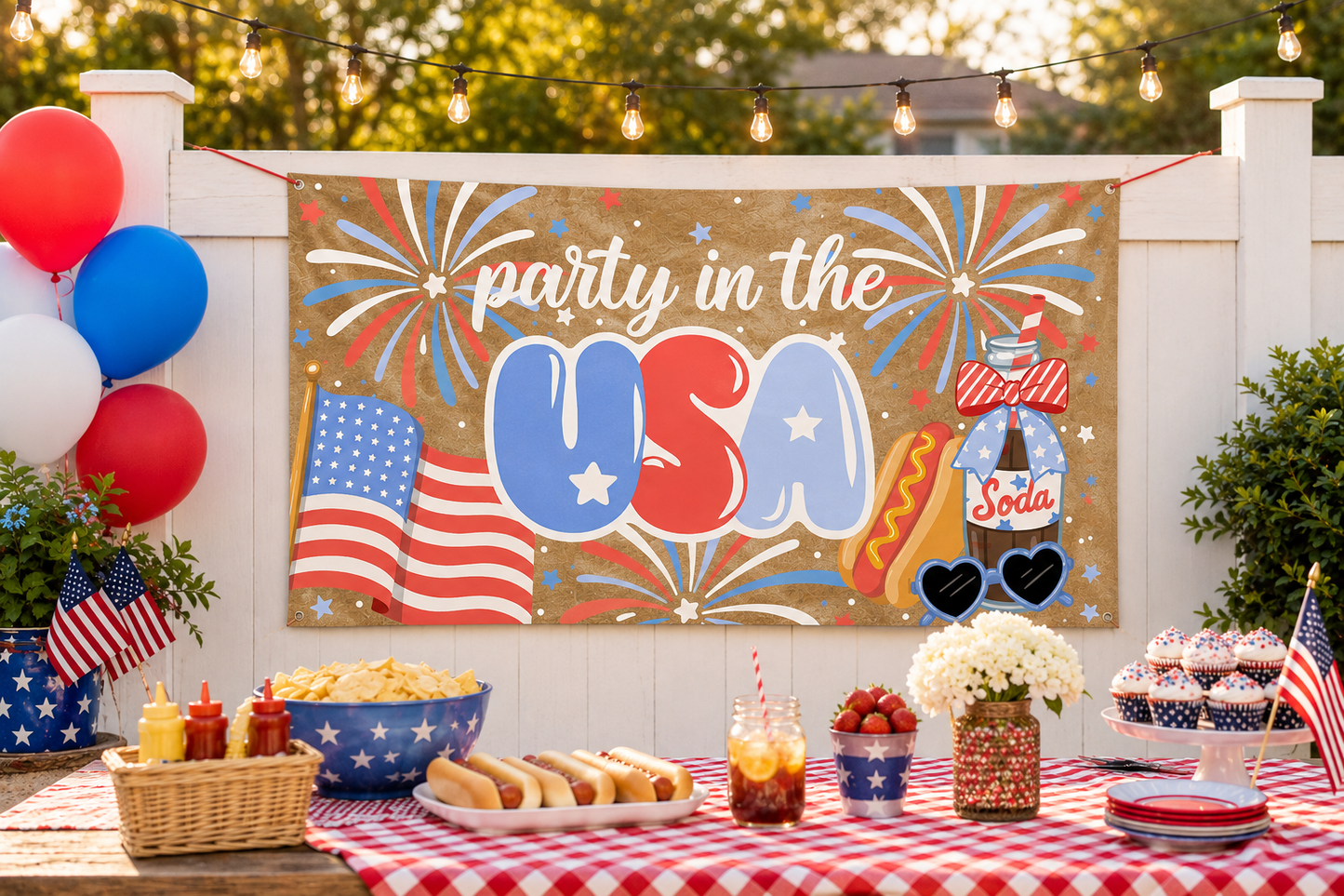 Pastel Party in the USA